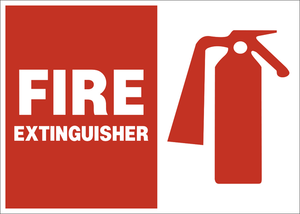 Fire Extinguisher | Western Safety Sign