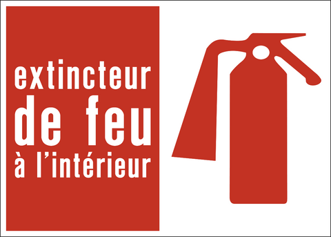 Fire Extinguisher Inside French