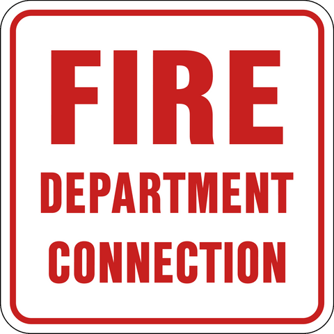 Fire Dept. Connection