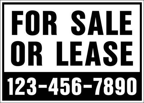 Sale or Lease