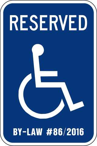 Handicap Reserved By-Law #