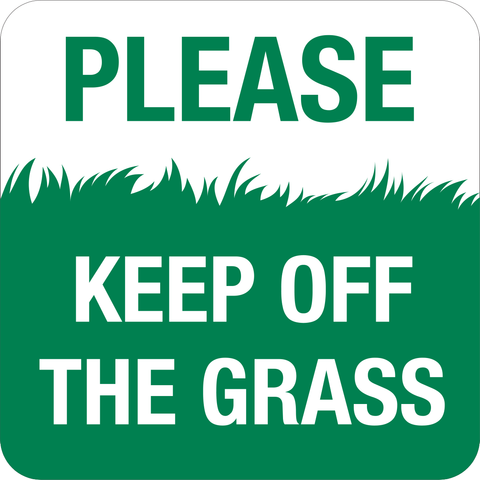 Please Keep off the Grass