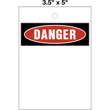 Danger Blank Tag