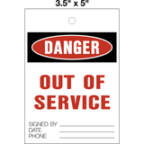 Danger Out of Service