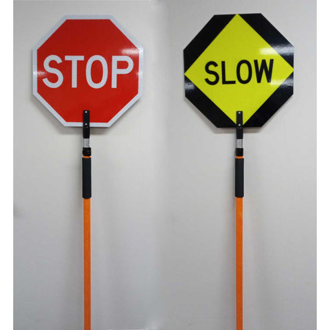 Stop/Slow Paddles 2 – Western Safety Sign