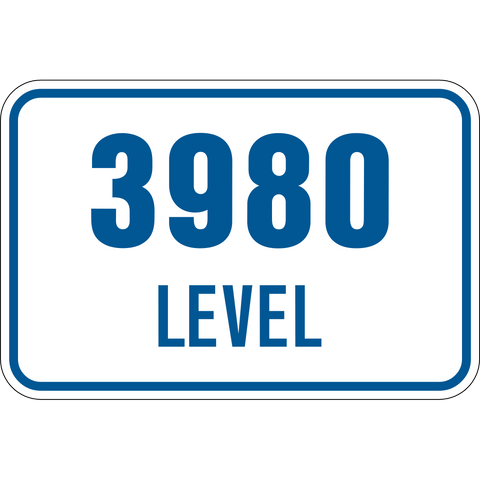 Mine level number