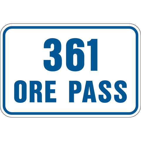 Ore Pass level number