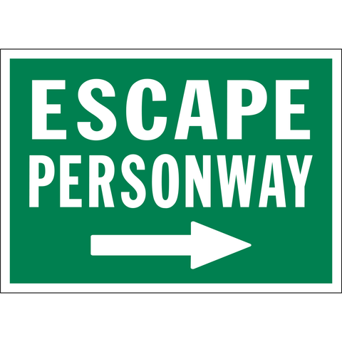 Escape Personway Arrow Right