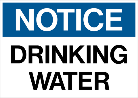 Notice - Drinking Water