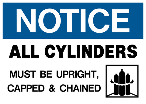 Notice - Cylinders
