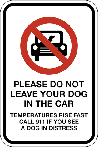 Do Not Leave Dog in Car