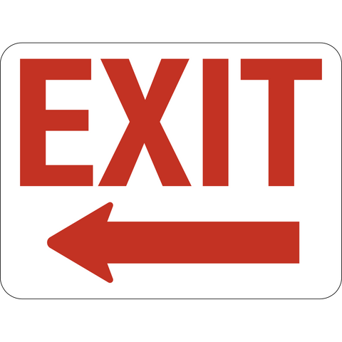 Exit - left arrow