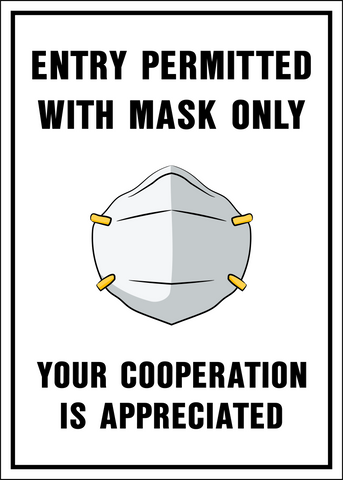 Mask Use – Western Safety Sign