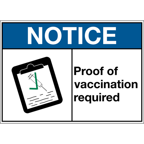 Proof of Vaccination