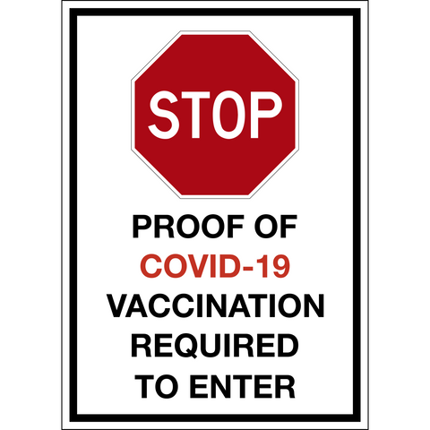 Proof of Covid-19 Vaccination