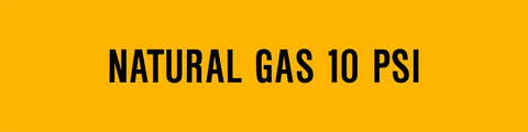 Flammable & Oxidizing - Natural Gas PSI