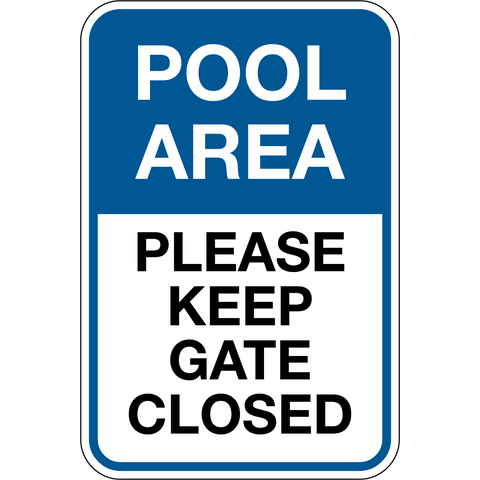 Pool Safety Signs | Western Safety Sign