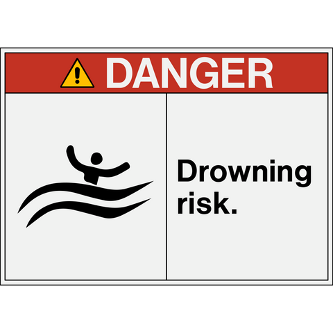 Danger - Drowning Risk