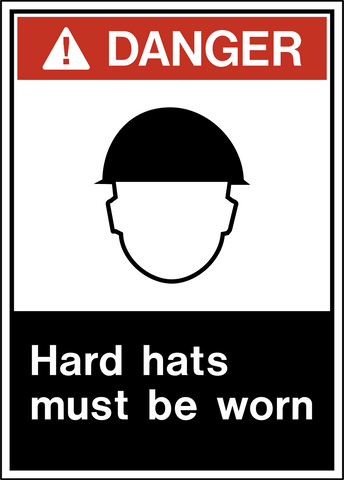 Danger - Head Protection