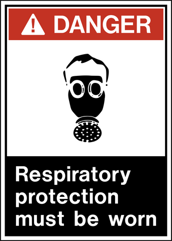 Danger - Breathing Protection