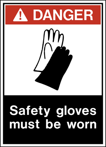 Danger - Hand Protection