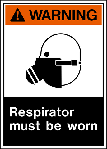 Warning - Breathing Protection