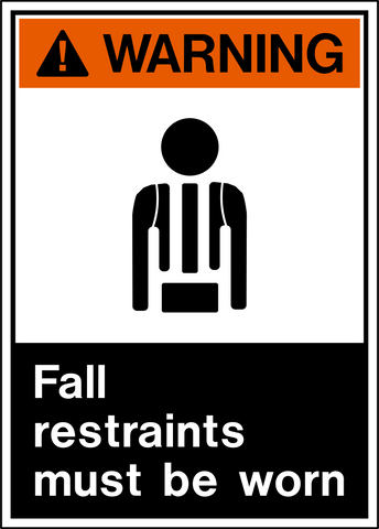 Warning - Fall Protection