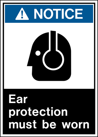 Notice - Ear Protection