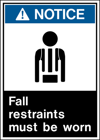 Notice - Fall Protection