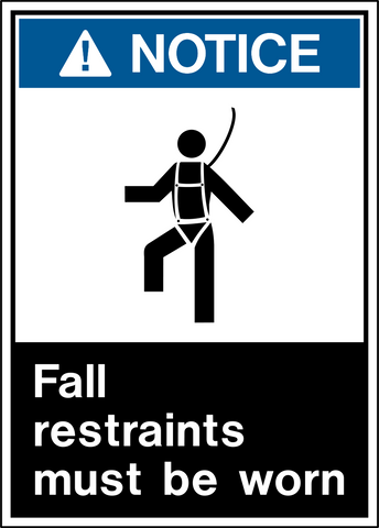 Notice - Fall Protection