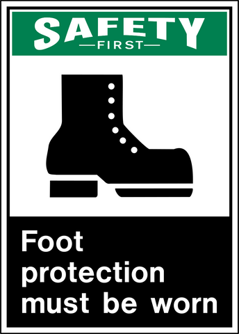 Safety First - Foot Protection