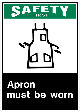 Safety First - Safety Apron