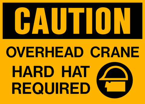 Caution - Head Protection