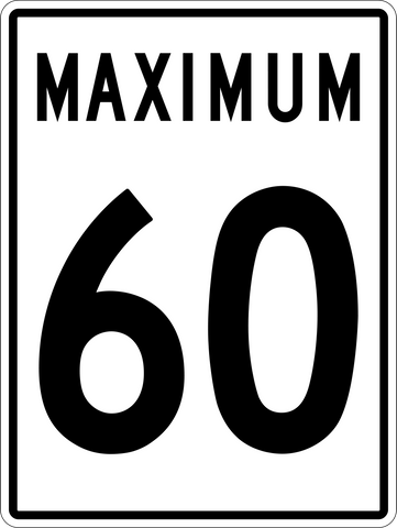 RB-1 - Maximum Speed Limit