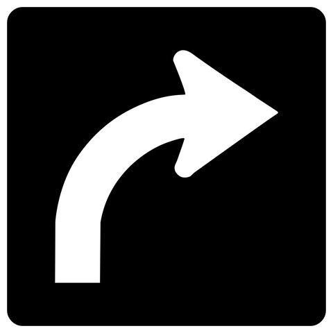 RB-41 R Right Turn Lane