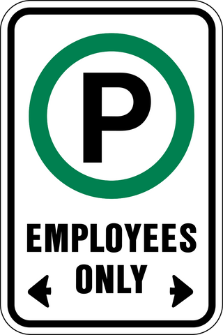 Parking - Employees Only