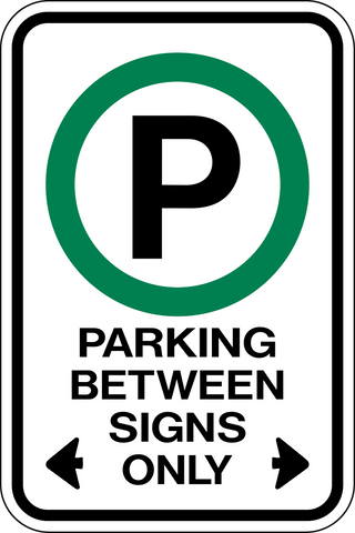 Parking - Between Signs