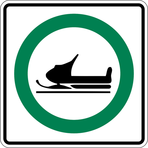 RB-64 Snowmobiles Permitted