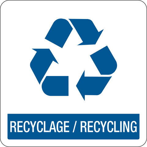Recycle Safety Sign Recycling | Western Safety Sign