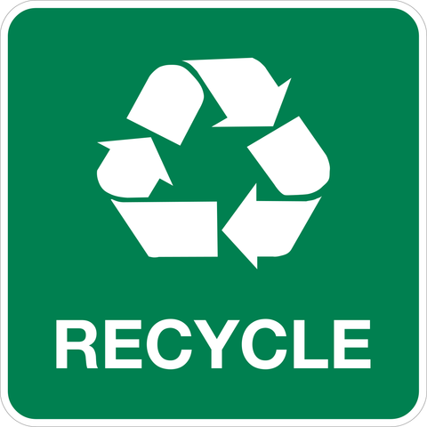 Rcy Sign Recycle | Western Safety Sign
