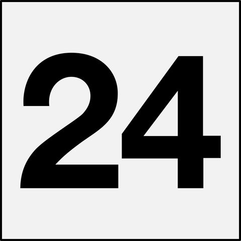 Stall Number Design Reserved Stall Number Parking Sign | Western Safety Sign