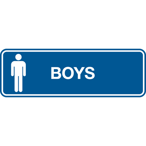 Boy Box Sign Boys Symbol Text