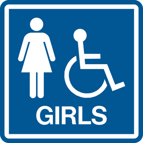 Washroom Girls Accessible