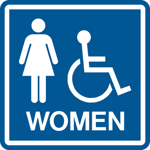 Woman Washroom – Western Safety Sign