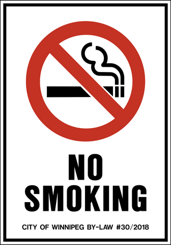 No Smoking with By-Law #