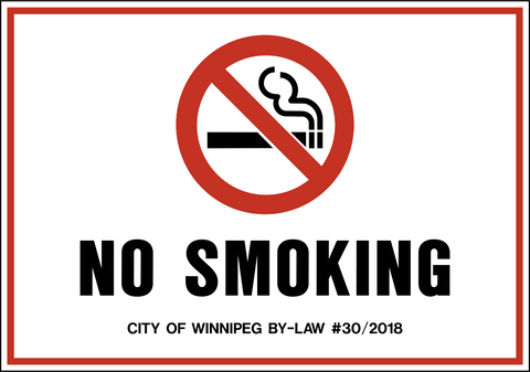 No Smoking with By-Law #