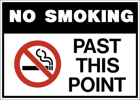 No Smoking