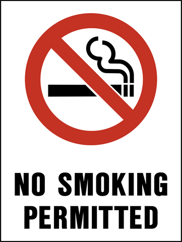No Smoking Permitted