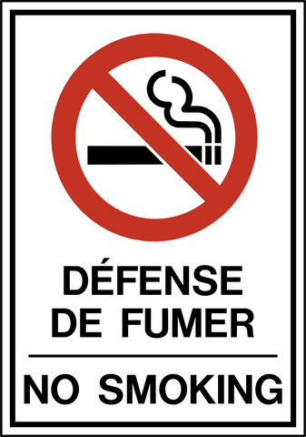 No Smoking Bilingual