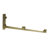 The Cantilever Bracket Sign Mounting Hardware is a cast aluminum cantilever sign mounting bracket designed for perpendicular mounting of signs to a post or wall.